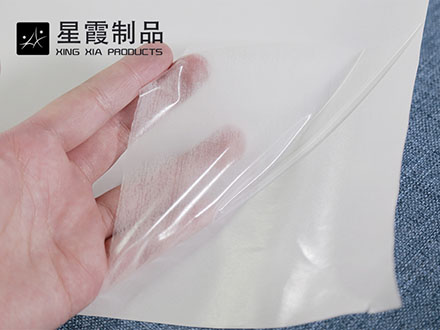 帶背紙彈力TPU熱熔膠膜